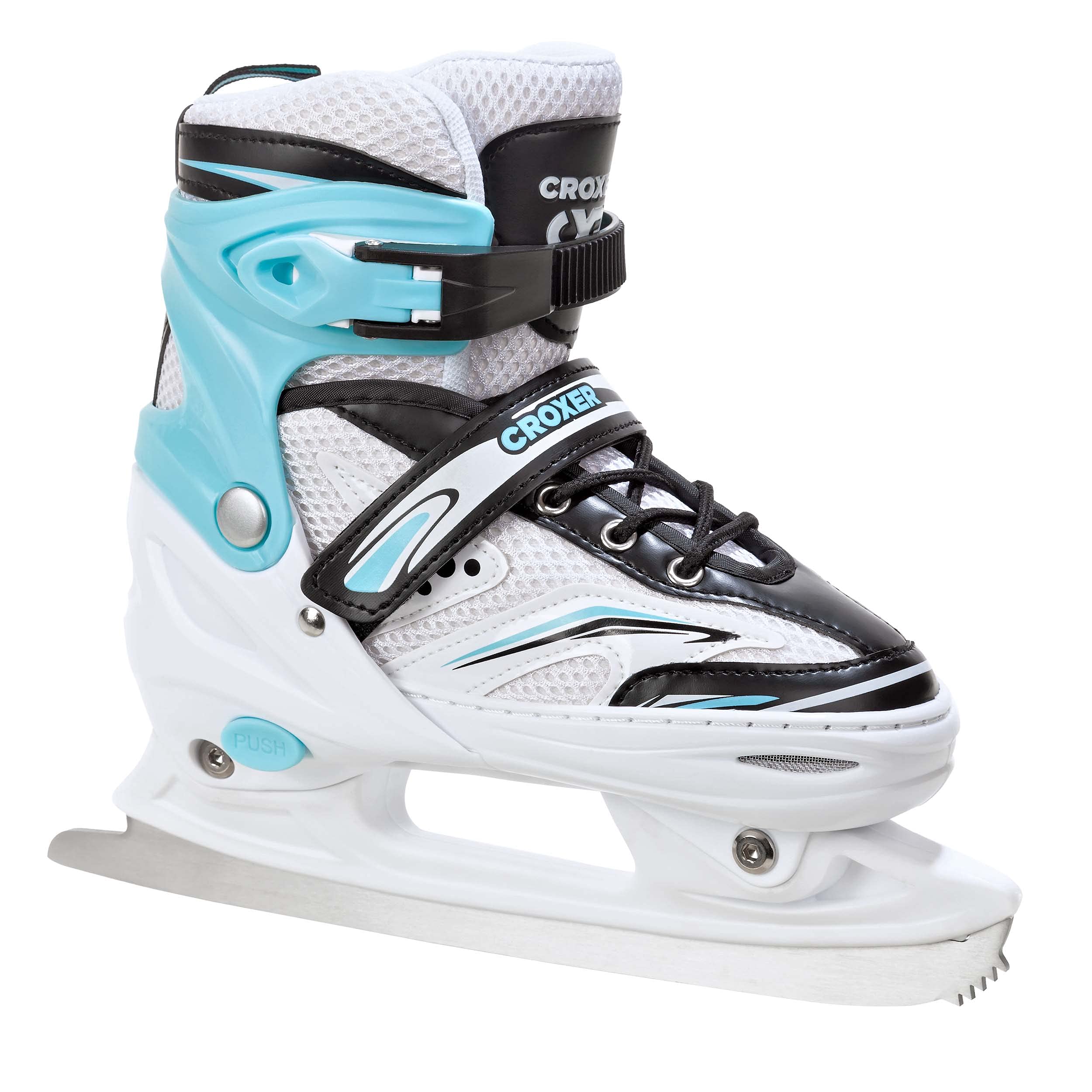 Patins à glace 2 en 1 Croxer Novum - Roues lumineuses LED réglables