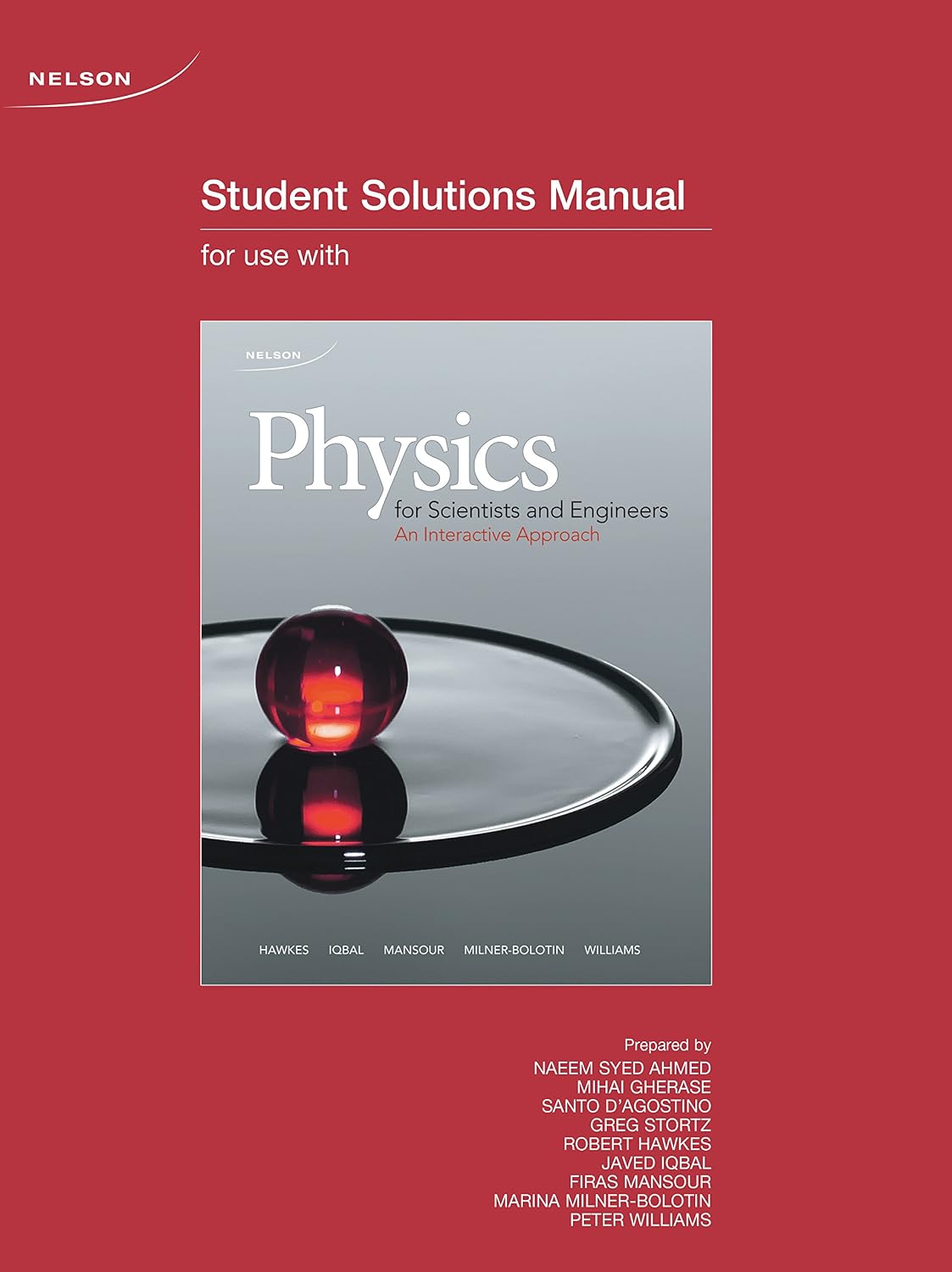 Student Solutions Manual for Hawkes' Physics for Scientists and ...