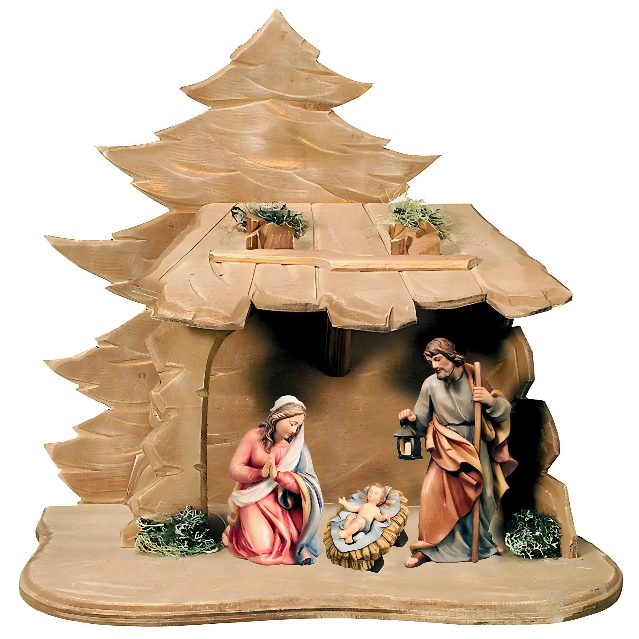 Nativity Stable with Holy Family by Dolfi
