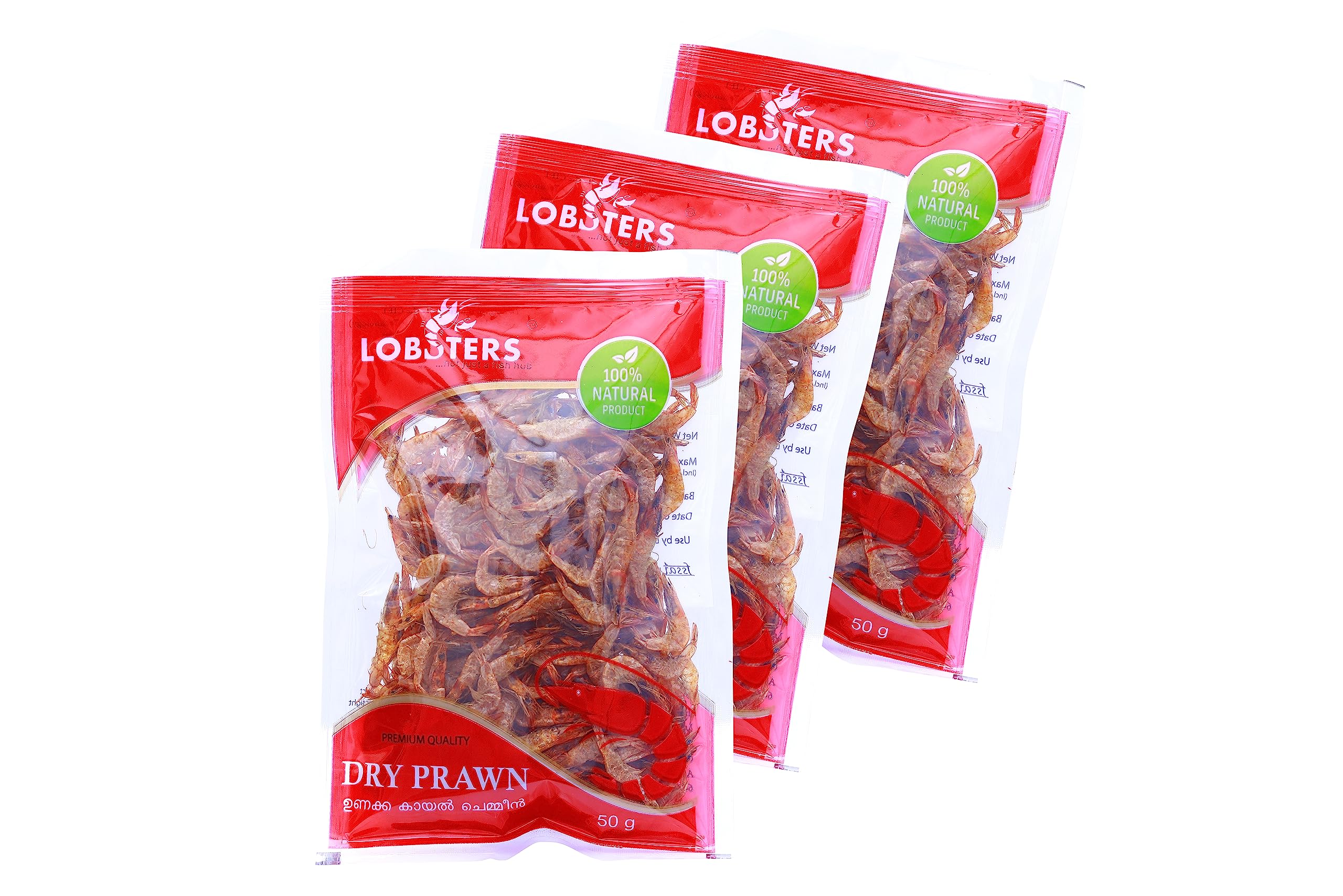 Lobsters Dry Prawns 50x3 (Pack of 3, 150gm) (B0CBL2X9YP) Amazon Price History, Amazon Price Tracker