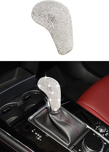 CONGCONG Cubierta interior de cristal brillante para caja de cambios Mazda compatible con Mazda 3 2019-2023 / CX-30 2020-2023 /