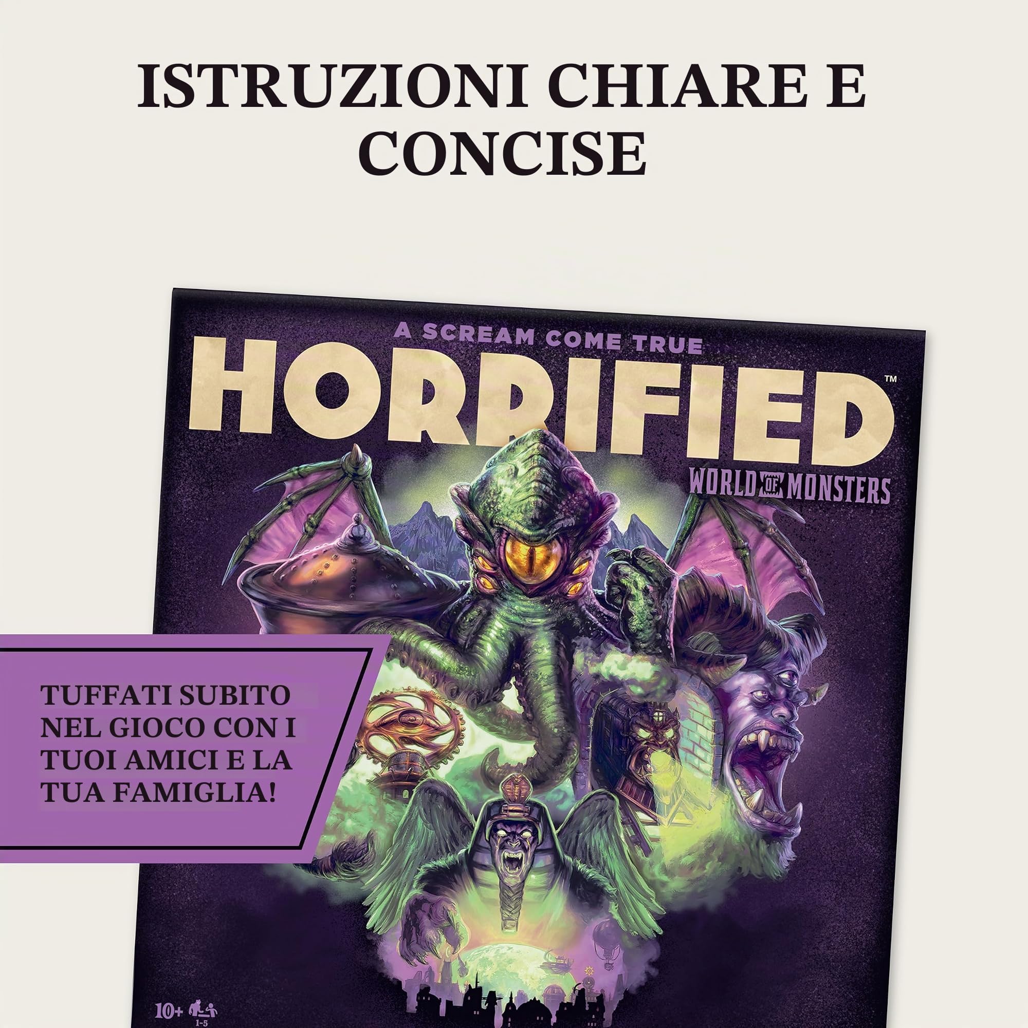 Mondo inorridito dei mostri