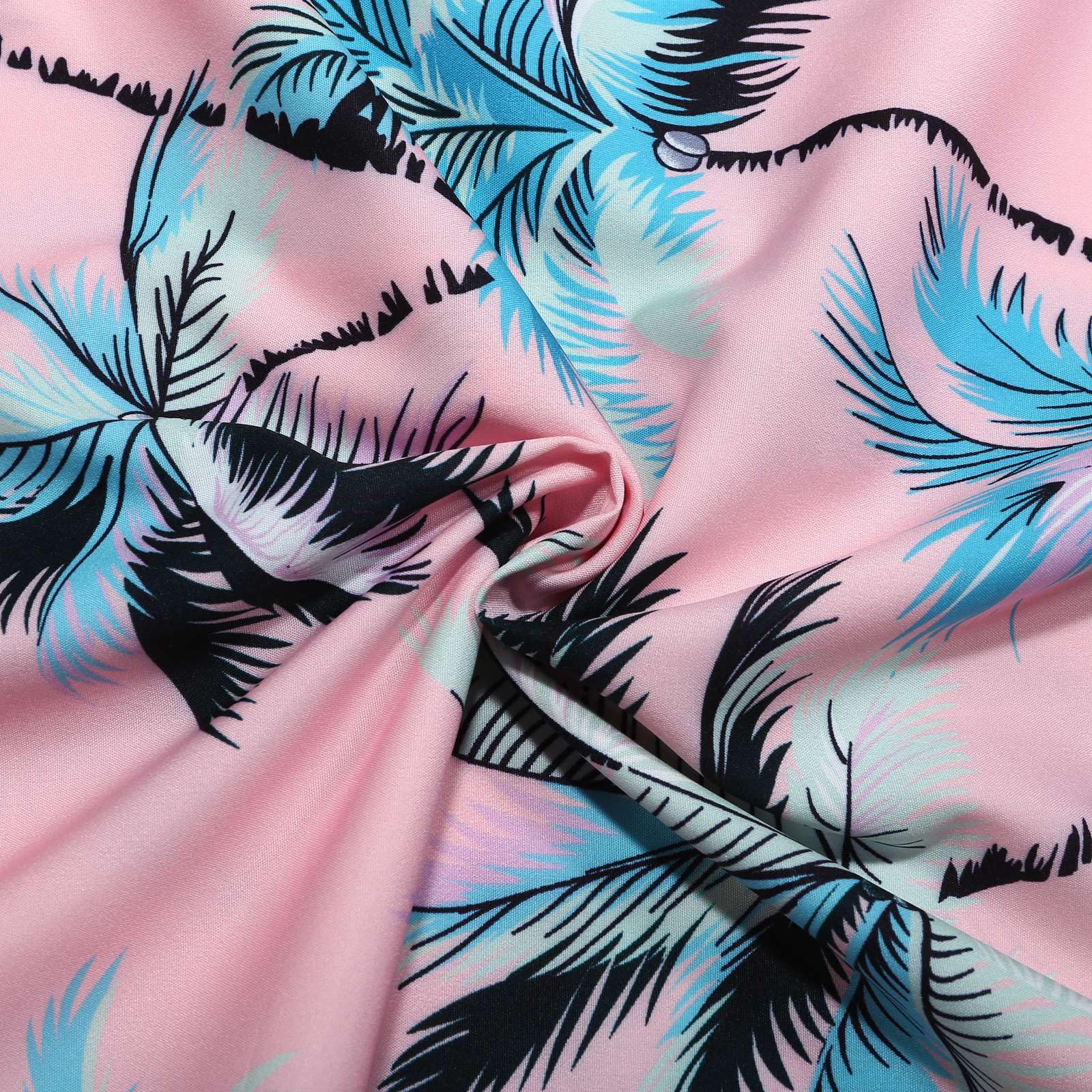Lustige tropische Hemden für Damen, kurzärmelig, lässig, Sommer, Hawaii, Button-Down, Aloha, Karibik-Kreuzfahrt, Grafik, 80er-Jahre-Shirt, Strand, Bowling-Shirt, Mexiko, Kreuzfahrt, Party, Vintage