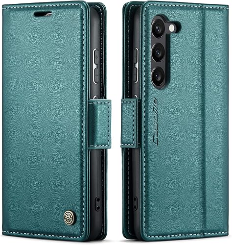 QLTYPRI Wallet Case for Samsung Galaxy A25 5G, Premium PU Leather Magnetic Flip 