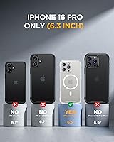 Vista 98 de Miracase Funda magnética para iPhone 14 de 6.1 pulgadas, protector de pantalla de vidrio templado integrado + protector de lente, compatible