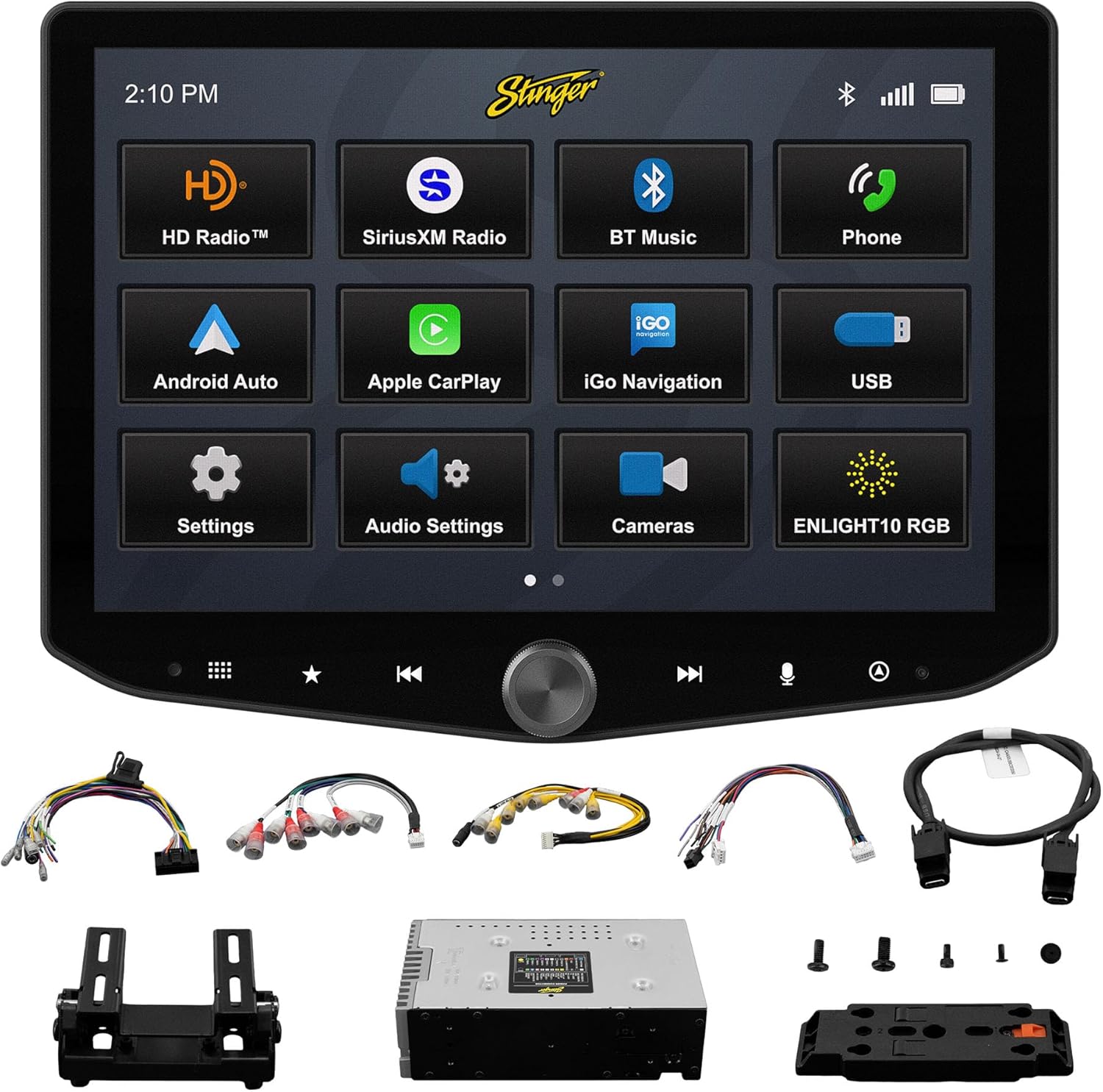 Components included with the Stinger HORIZON10