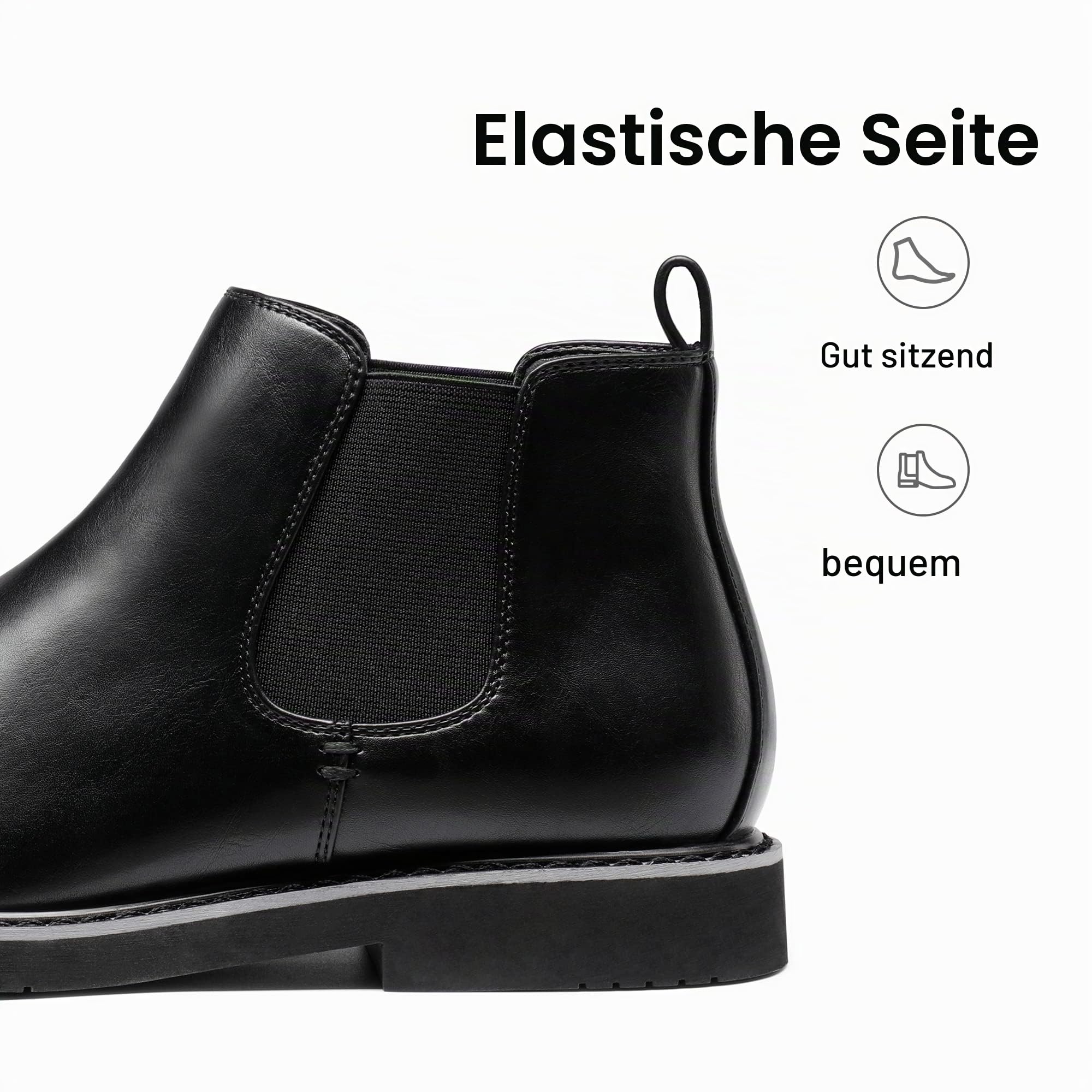 Bruno Marc Herren Stiefel Chelsea Boots Stiefeletten