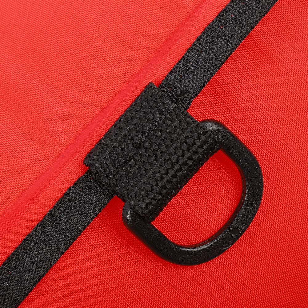 Yuezhongoo Inflatable Float Scuba Marker Buoy Dive Flag Safety Gear for Diving Activities (Red)