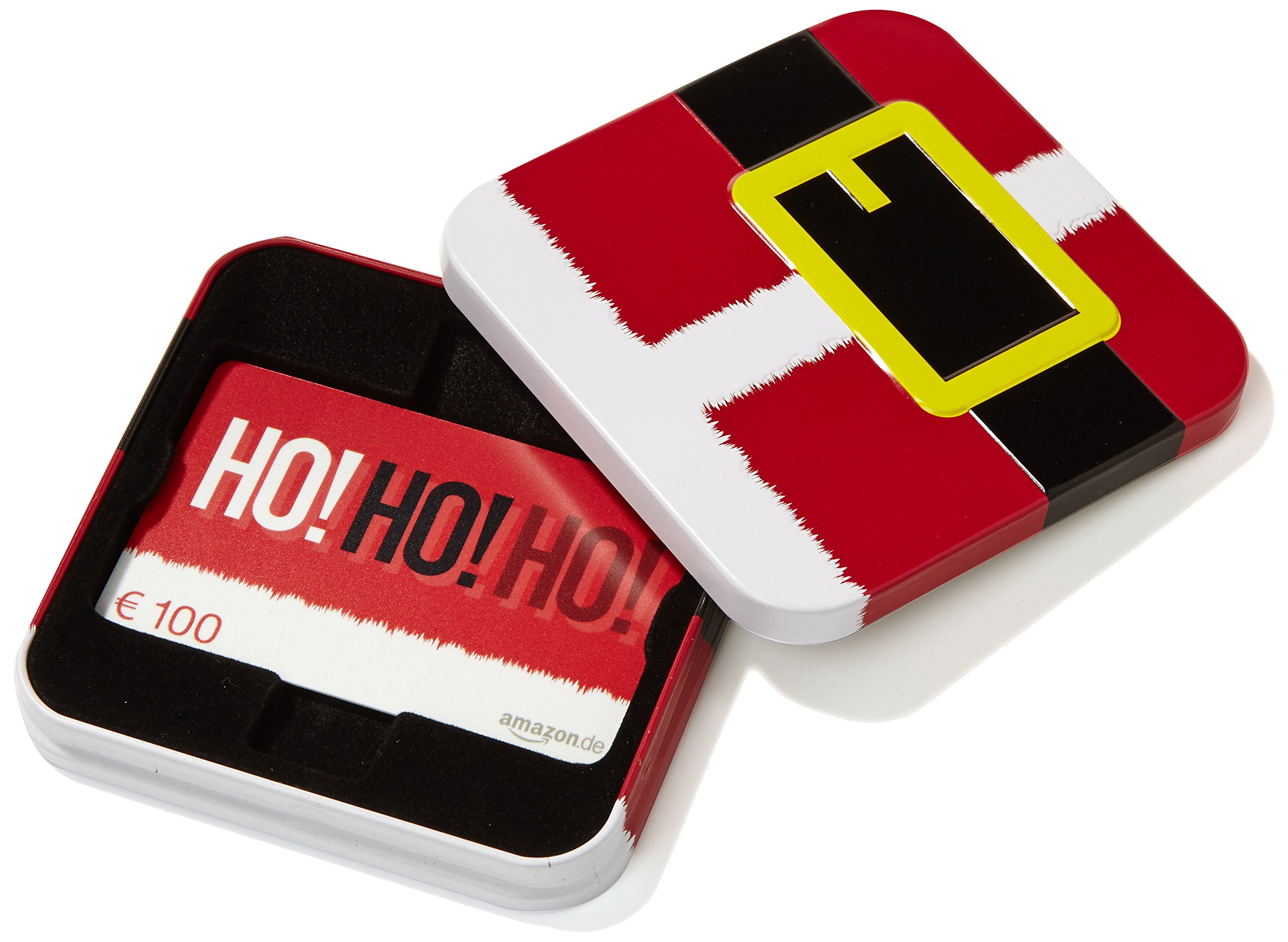Amazon.de Geschenkkarte in Geschenkbox - 100 EUR (Weihnachtsmann)