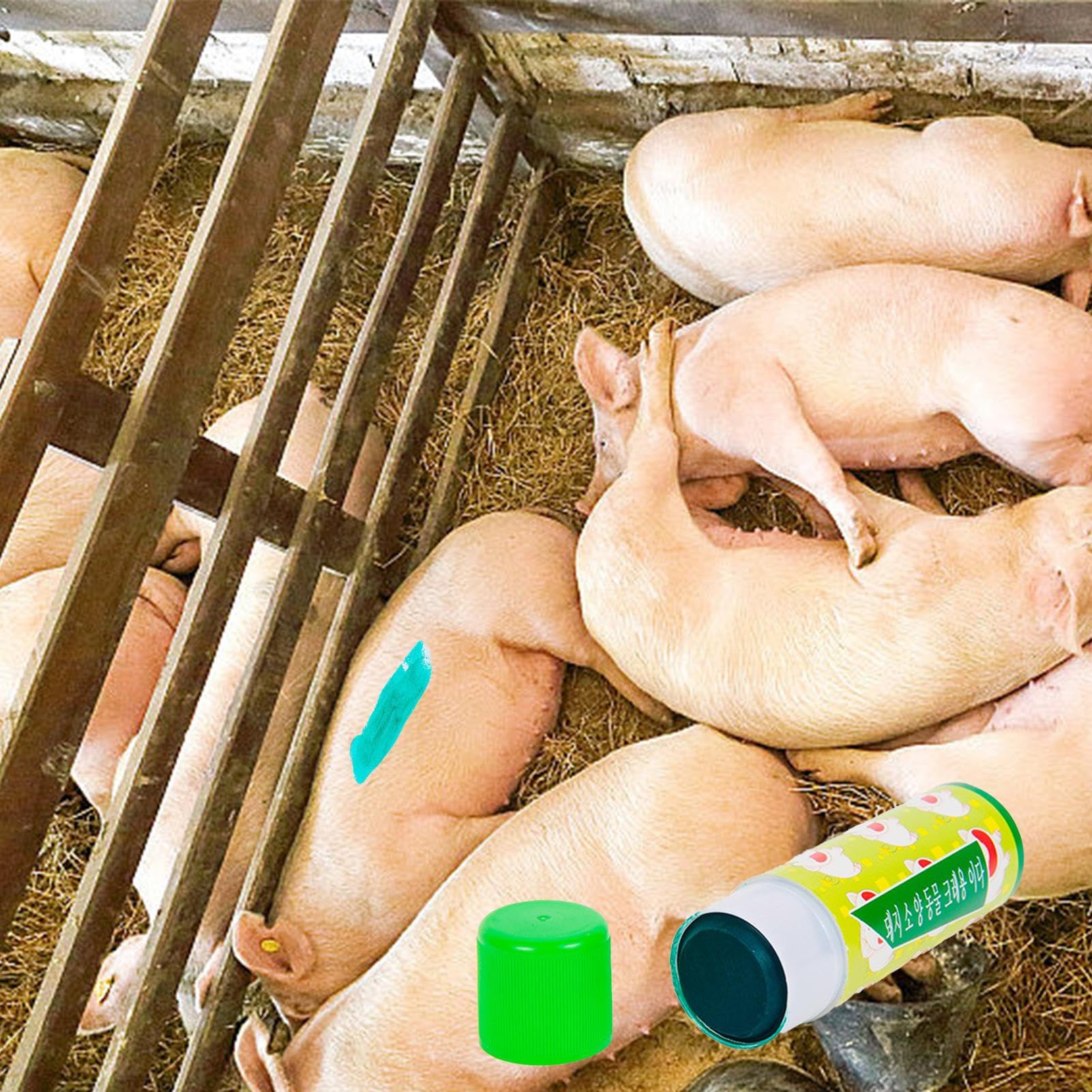 Vieh Markierungsstift - Tier Marker Für Kühe & Schafe In Rot, Grün, Blau