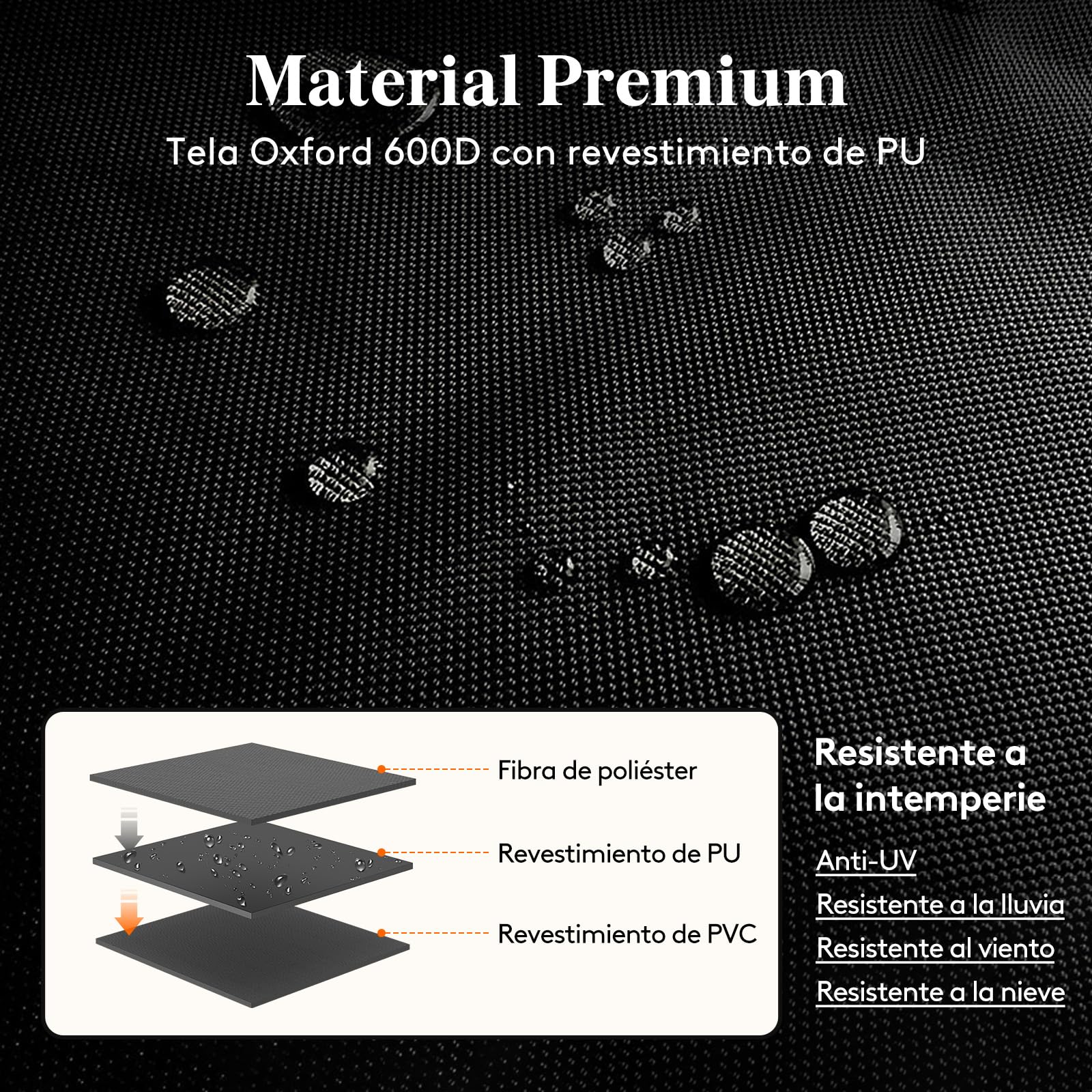 Lifewit Estante Almacenamiento Leña con Cubierta Impermeable, 365.8×58,5×122cm Estante Resistente para Troncos, Soporte para Leña, Registro de leña con Tapa para Chimeneas, Pozos de Fuego