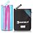 VENTURE 4TH Quick Dry Microfiber Towel - Odor Resistant, High Performance Towels for Gym, Camping, Travel, Yoga and Beach (Blue-Pink Large) - Includes Tear Resistant Bag