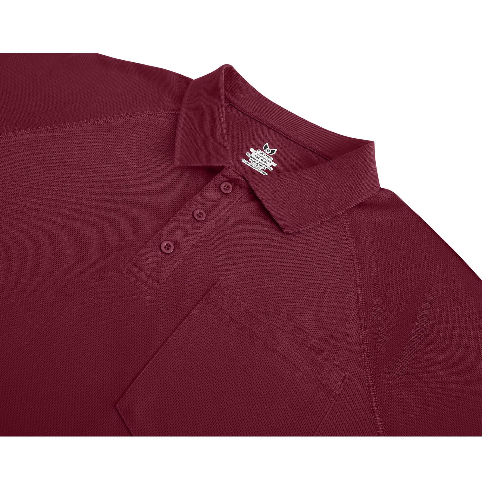 Men's Polo Shirts Short Sleeve Moisture Wicking Performance Golf Polo Dry Fit Athletic Casual Collared T-Shirt,M-7XL