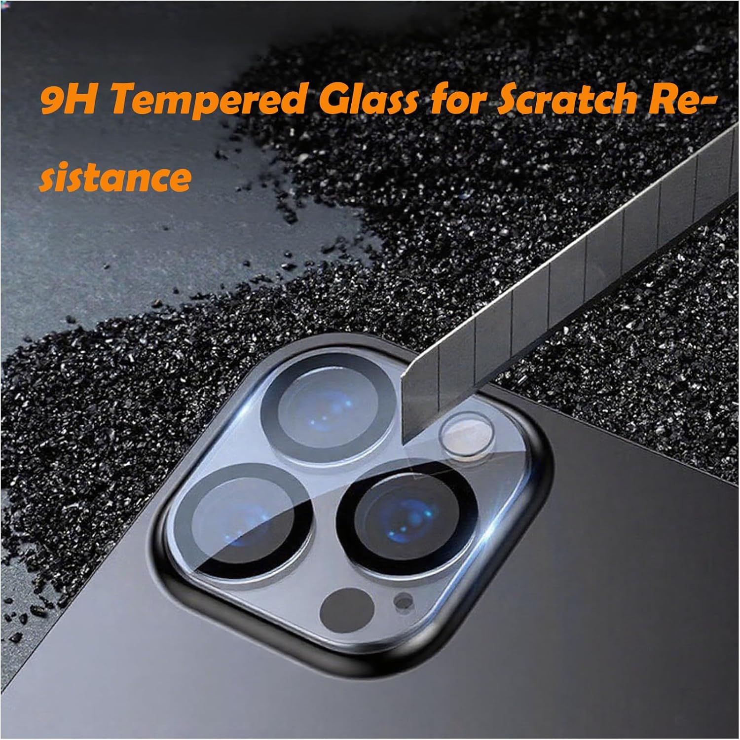 2 Front + 2 Back Screen Protector for iPhone 13 (6.1") +2 Camera Lens Protector, 9H Hardness Tempered Glass, With Installation Frame, Case friendly for iPhone 13(Transparent,iPhone 13 Pro)