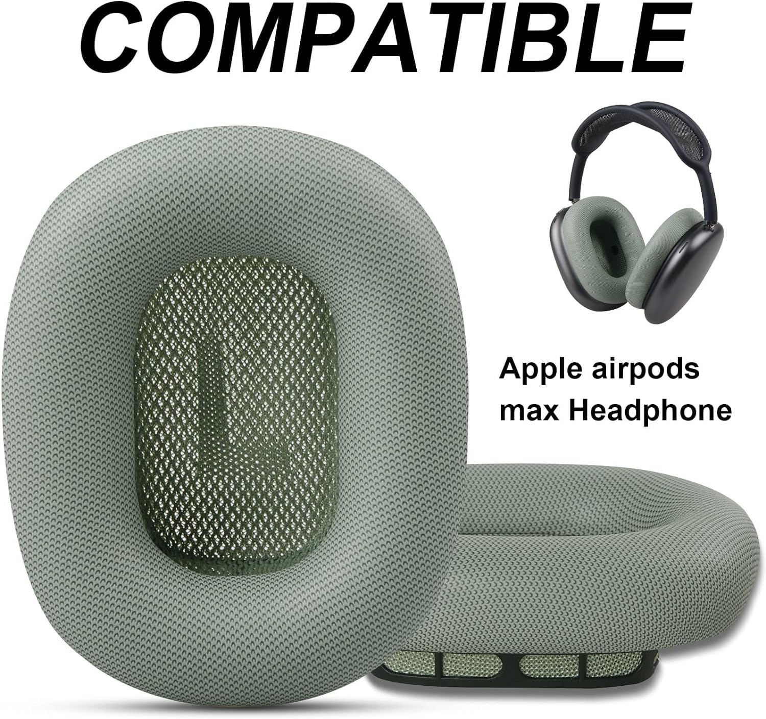 Amazon | プレミアム交換用イヤークッション Apple AirPods Max