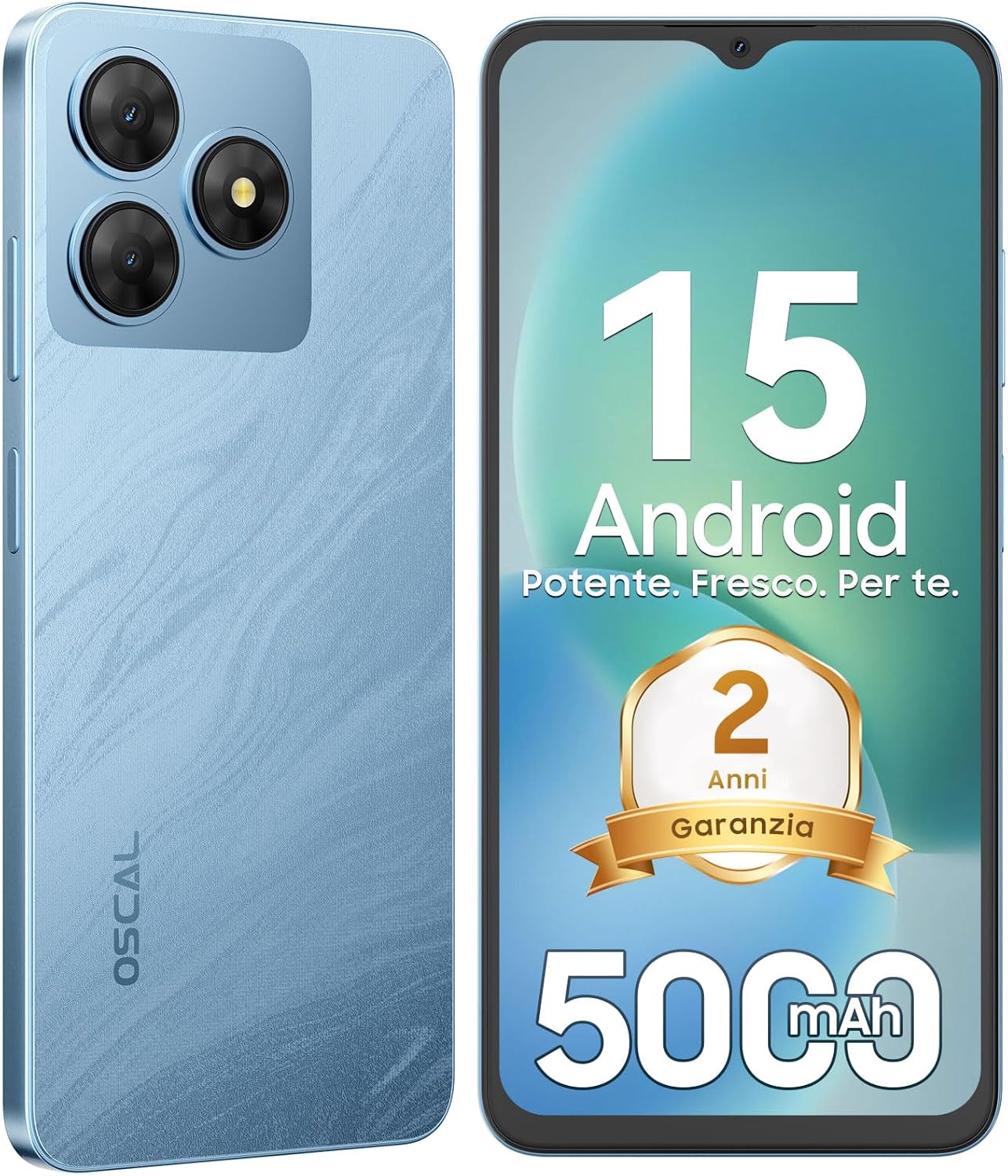 OSCAL Flat2 Android15 スマートフォン本体 Amazon | OSCAL Flat2 Android15スマホ 12GB+256GB+2TB拡張可能 8コア