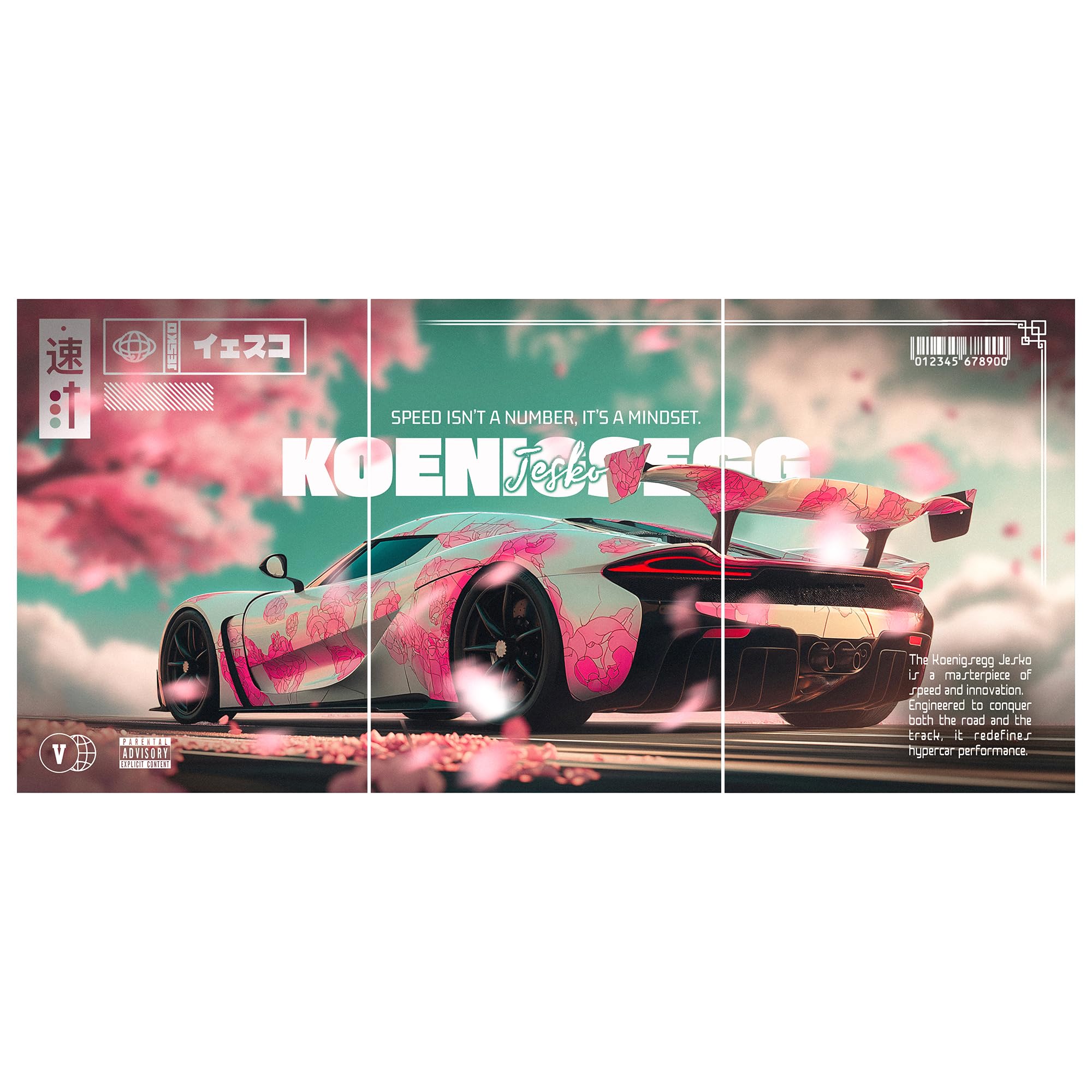 Dodge Hellcat Poster Set - 3 A3 Muscle Car Art -15 Dodge Hellcat Poster Set - 3 A3 Muscle Car Art -15