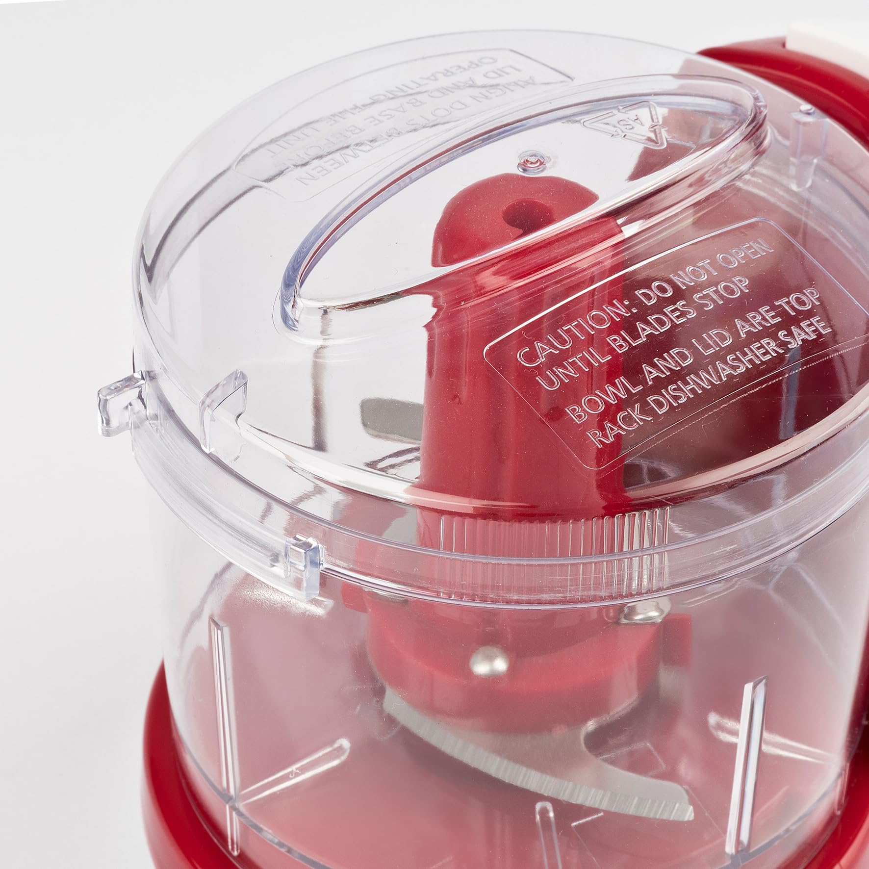 G3 Ferrari G20155 Tritatutto Realmix 2, 150 W, Capacità 350 ml, Funzione Pulse, Lame INOX, Doppia sicurezza, Bianco/Rosso
