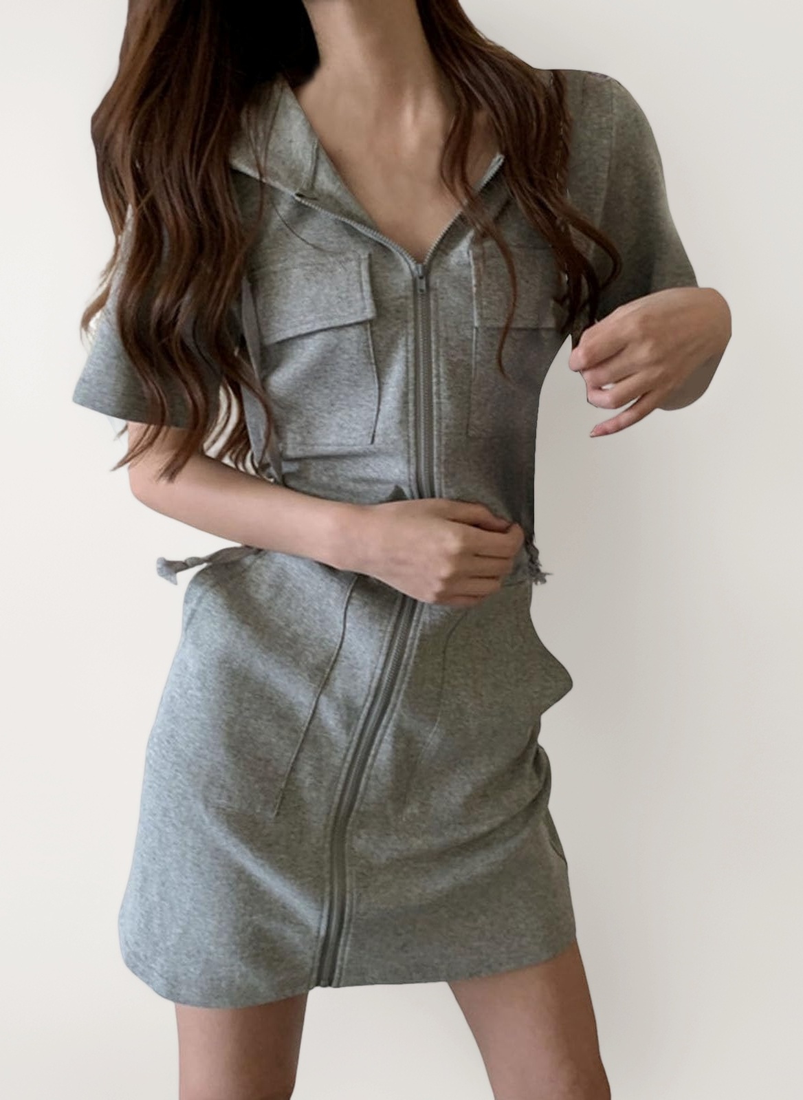 LayeredGraceKnitDress グレー ミニワンピースandwang Amazon.co.jp: [Gabrioir] タイト セクシー ミニ ワンピース