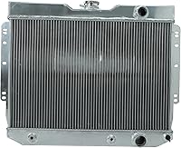 Vista 37 de 26mm AA5052 Kit de radiador de aluminio+cubierta de ventilador+relé de ventilador de termostato Compatible con 1984-2001 J-eep Cherokee XJ Comanche