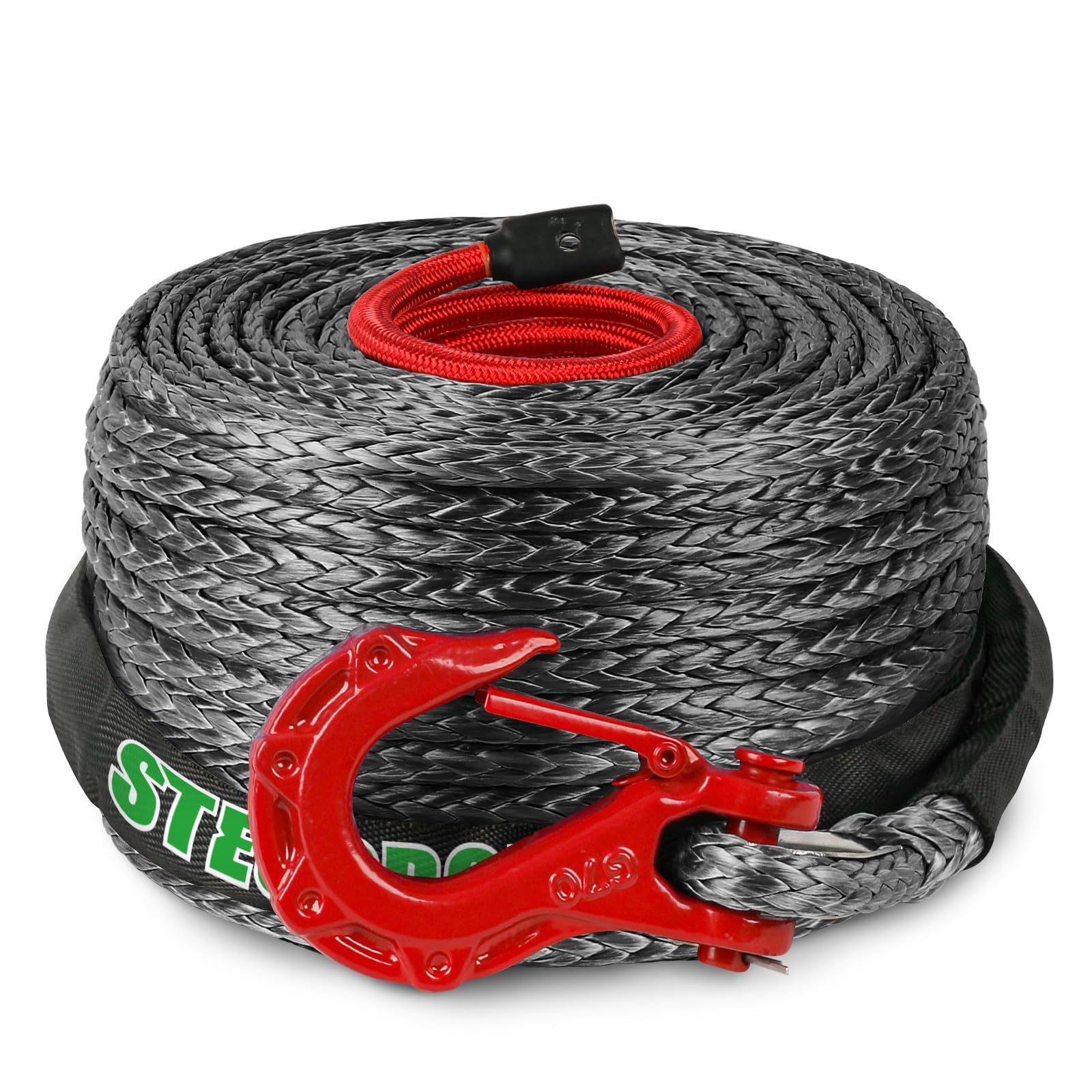 STEGODON Synthetic Winch Rope, 3/8
