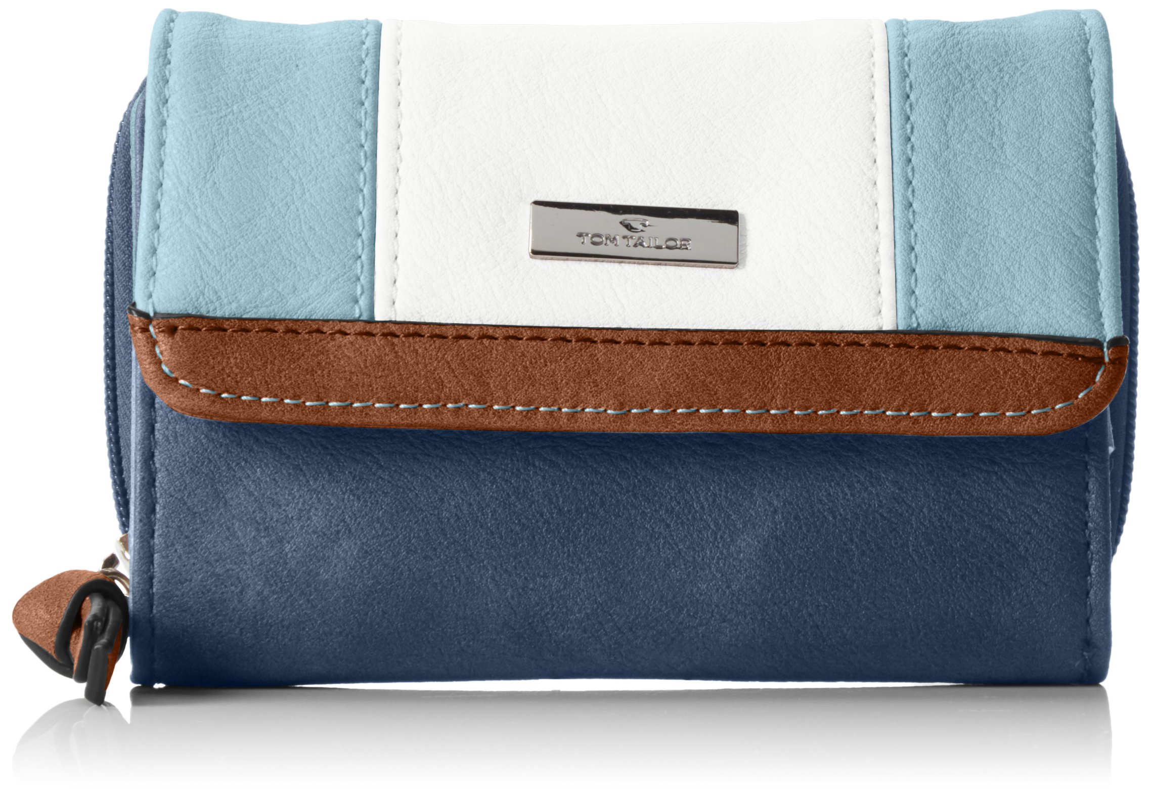 TOM TAILOR Juna Damen Shopper Umhängetasche Reißverschluss Klein
