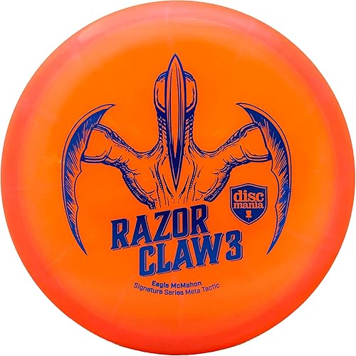 Miniatura 2 de Discmania Eagle McMahon Meta Tactic Razor Claw 3 - Disco utilitario, disco de golf de disco sobreestable y confiable 6.10-6.21 oz