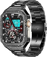 Vista 24 de Correa con Funda Compatible con Apple Watch Series 6 5 4 SE 3 2 1 44mm 42mm, Correa de Nylon con Funda Resistente de Acero Inoxidable para Correas