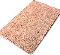 Vista 273 de Yeaban Juego de alfombras de baño verde manzana 2 piezas (20" x 32" y 17" x 24"), tapetes de baño de felpilla gruesa Alfombras de baño absorbentes