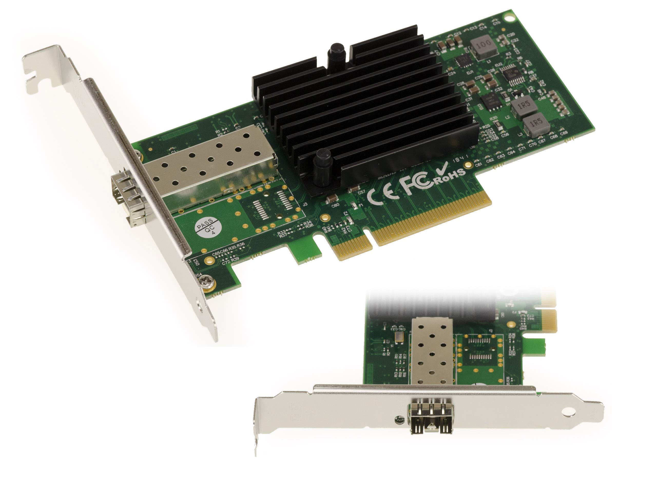 KALEA-INFORMATIQUE Karta kontrolera PCIe 10G SFP+ LAN z chipsetem Intel JL82599EN - karta sieciowa Ethernet 10GbE