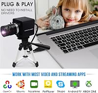 ELP 1080P USB Webkamera 2.8-12mm Zoom Lencse, 60fps Széles Látószög Ipari Kamera 5