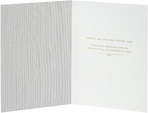 Miniatura 2 de Hallmark Signature Tarjeta de felicitación del día de madre (pequeño recordatorio), My Mom and Amazing Friend
