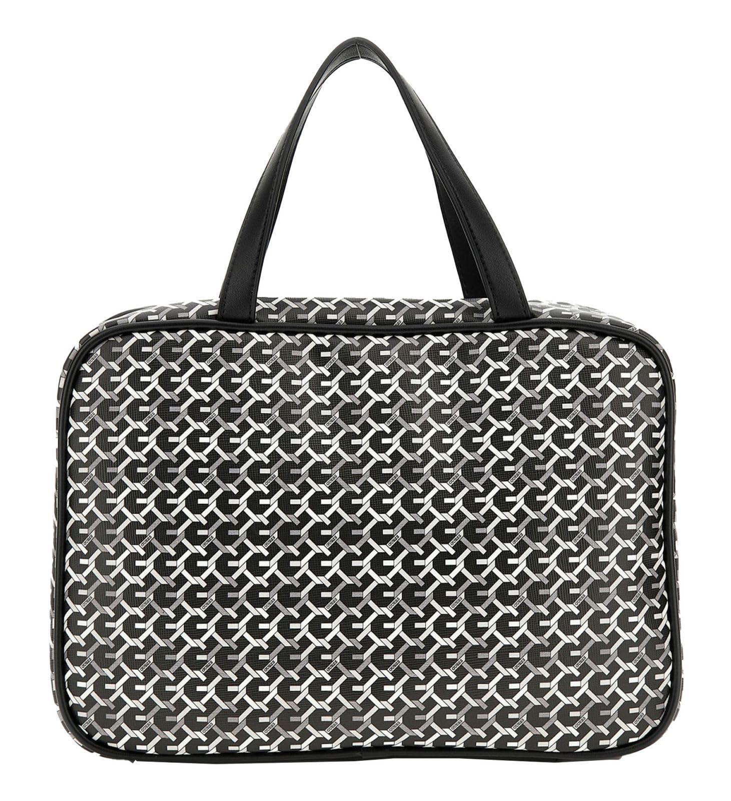 GUESS Kosmetiktasche Travel Case Black Multi schwarz