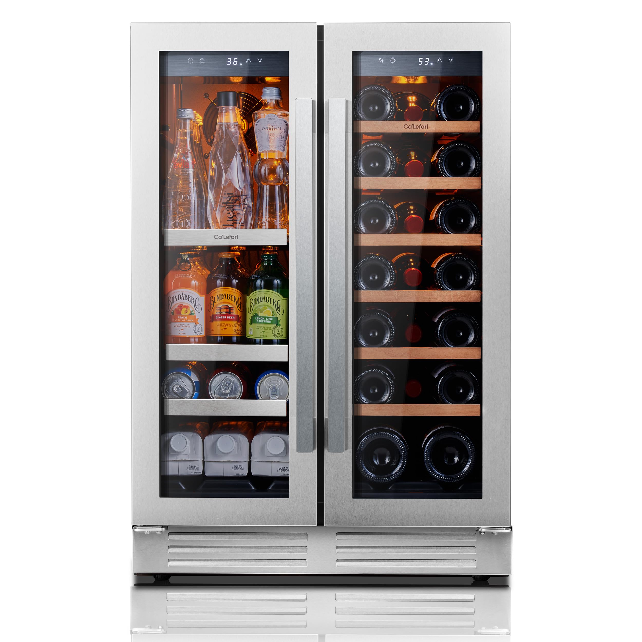 Ca'Lefort CLF-WF24-A 4.1 cu ft Beverage Cooler Stainless Steel