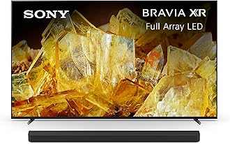 75 Inch 4K Ultra HD TV X90L Series: BRAVIA XR Full Array LED Smart Google TV with Dolby Vision HDR and Exclusive Features for The PlayStation® 5 XR75X90L BRAVIA Theater Bar 9 Sound Bar