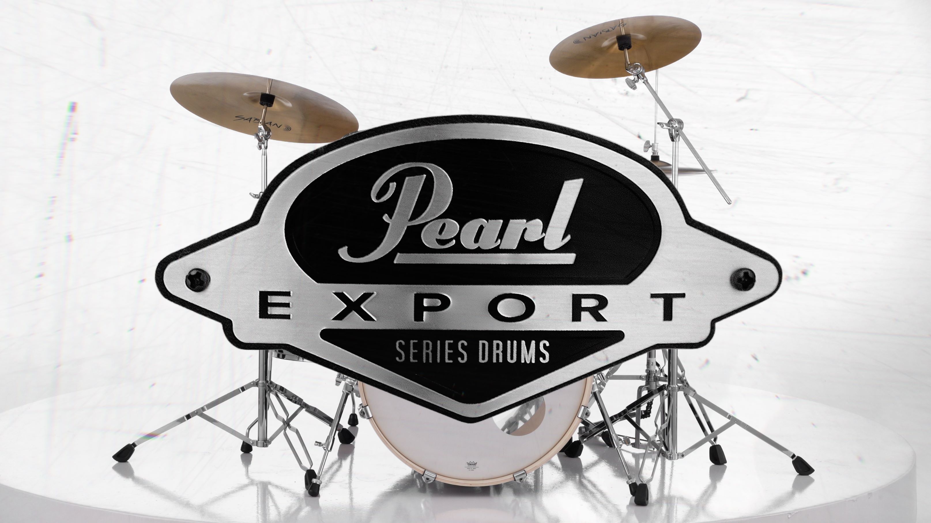 Amazon.com: Pearl Export 5 Piece Drum Set Pure White - Hardware