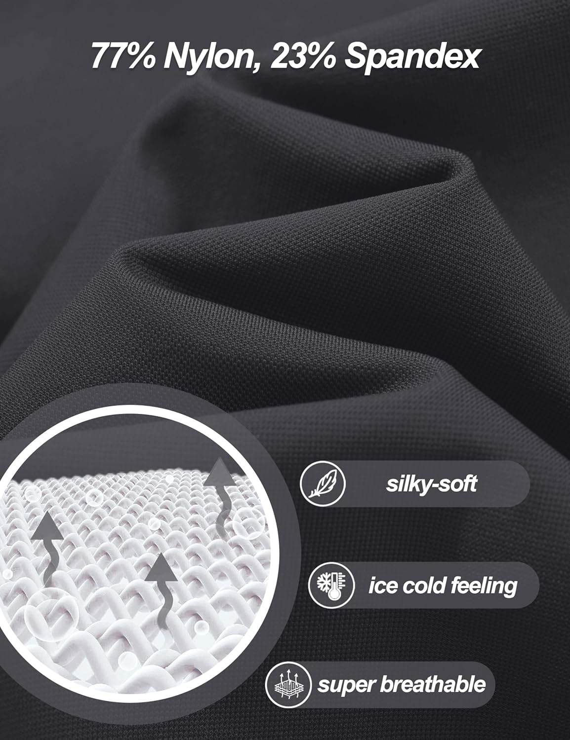 MAGCOMSEN Men's Polo Shirts Short Sleeve Dry Fit Golf Shirts Moisture Wicking Performance Athletic Casual Collared Shirt - Image 3