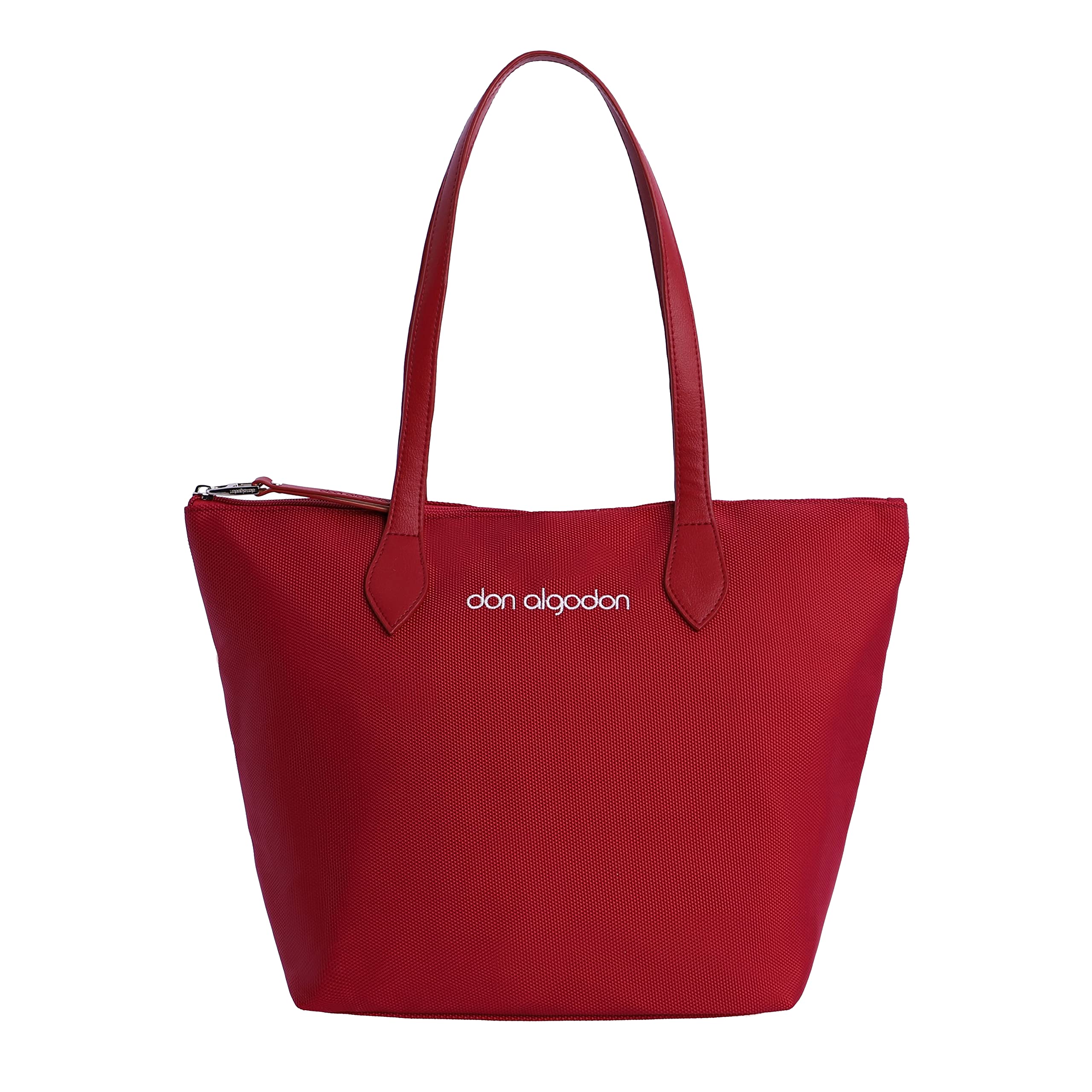 DON ALGODON Women's Telma Bags, Burgundy, 38x35x28 cm