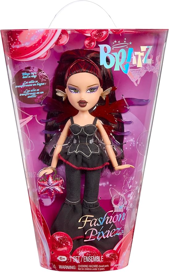 Bratz Fashion Pixiez Lina - Verzamelbare fantasiepop met echte mode en