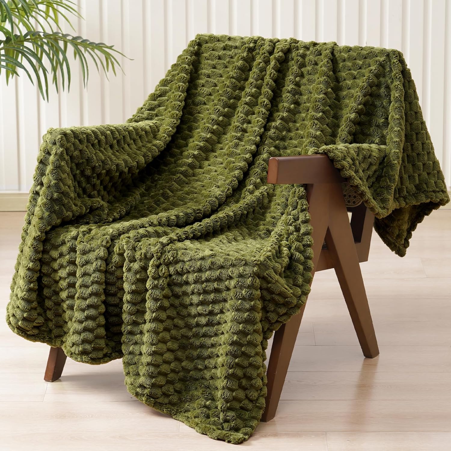PHF Ultra Soft Flannel Fleece Throw Blanket, Lightweight 3D