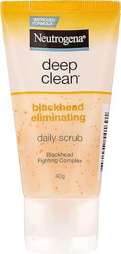 Neutrogena Deep Clean Blackhead Eliminiting Scrub, 40 g (Pack of 1)