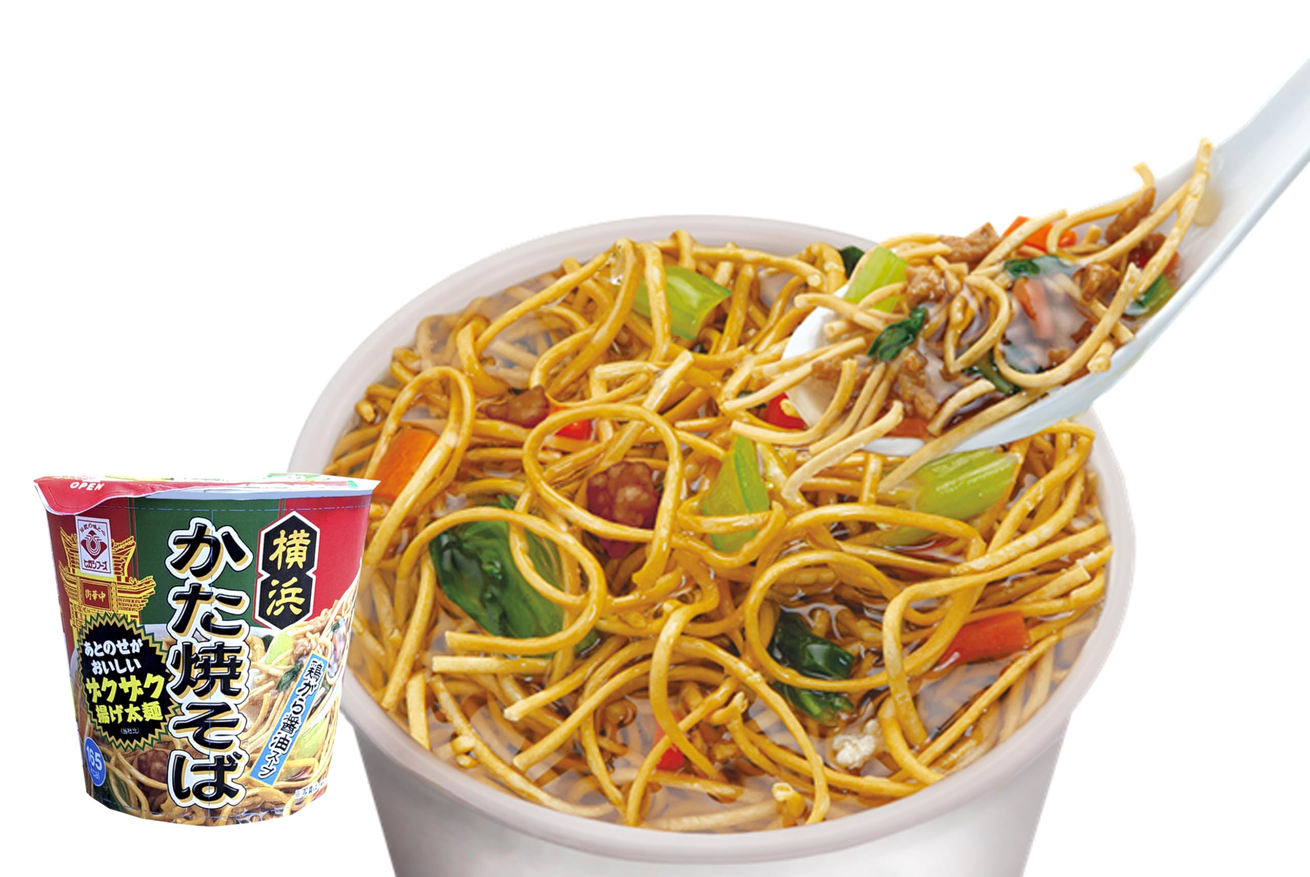 Amazon.co.jp: 【ケース販売】カップ横浜かた焼そば38.2g (12個入