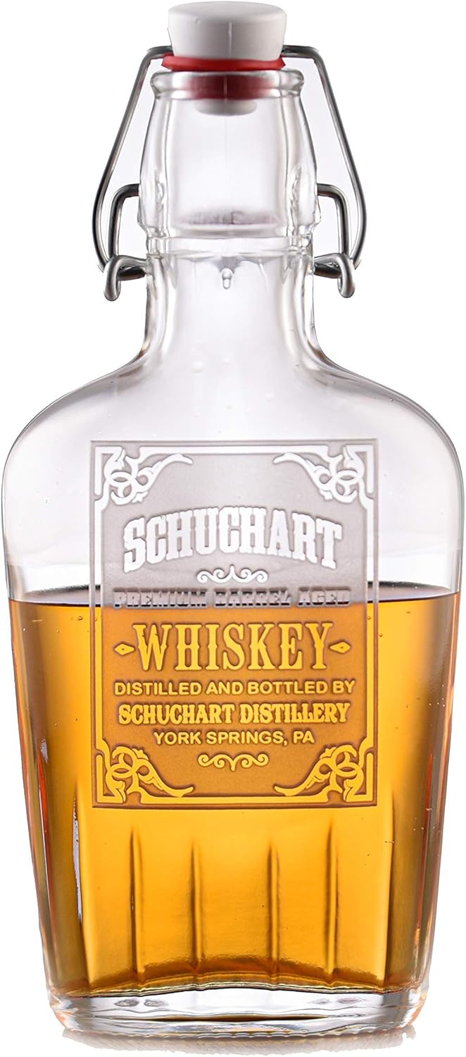 Personalized Engraved Flask, Engraved Whiskey Bottle, Bourbon, Scotch Gifts For Men