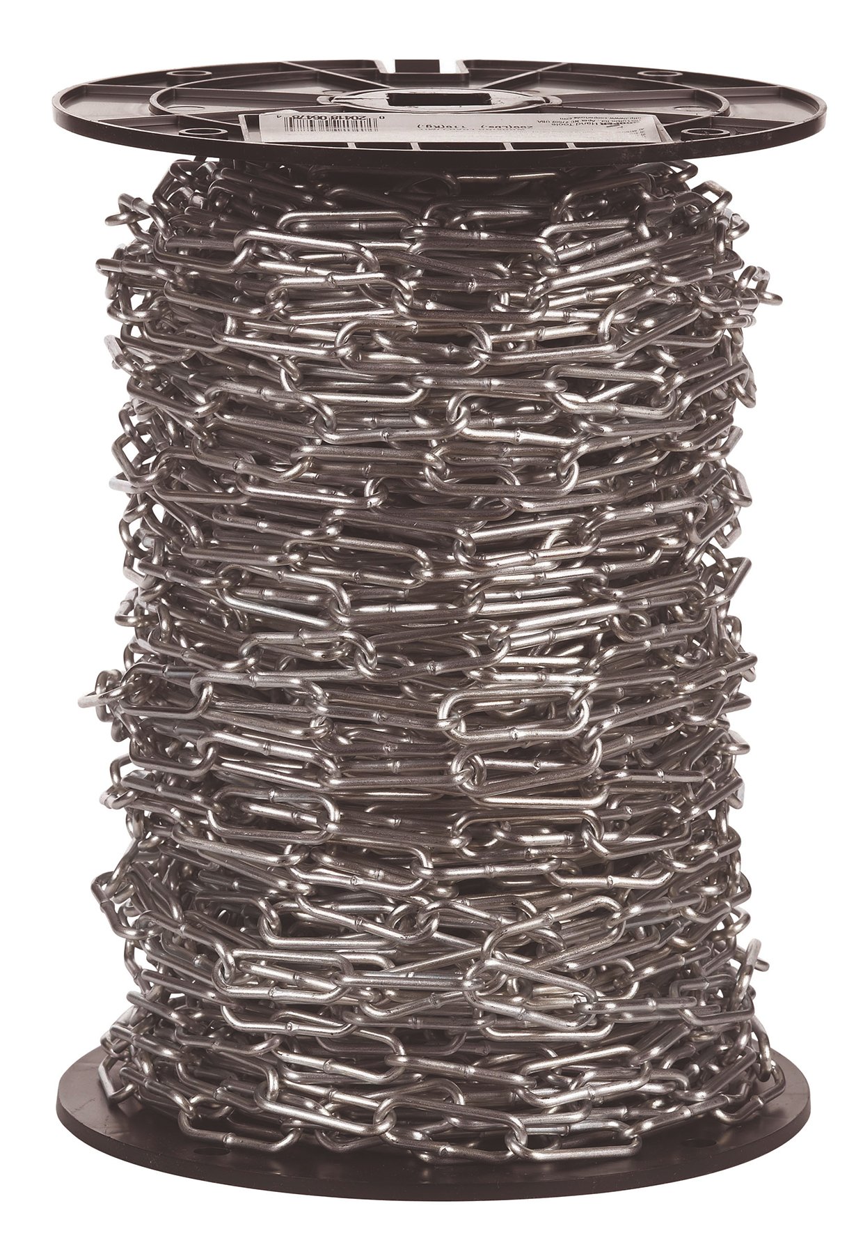 Campbell0723169 Low Carbon Steel Handy Link Utility Chain, Zinc plated, 120 Trade, 0.120" Diameter, 255 lbs Load Capacity, 175 Feet Reel