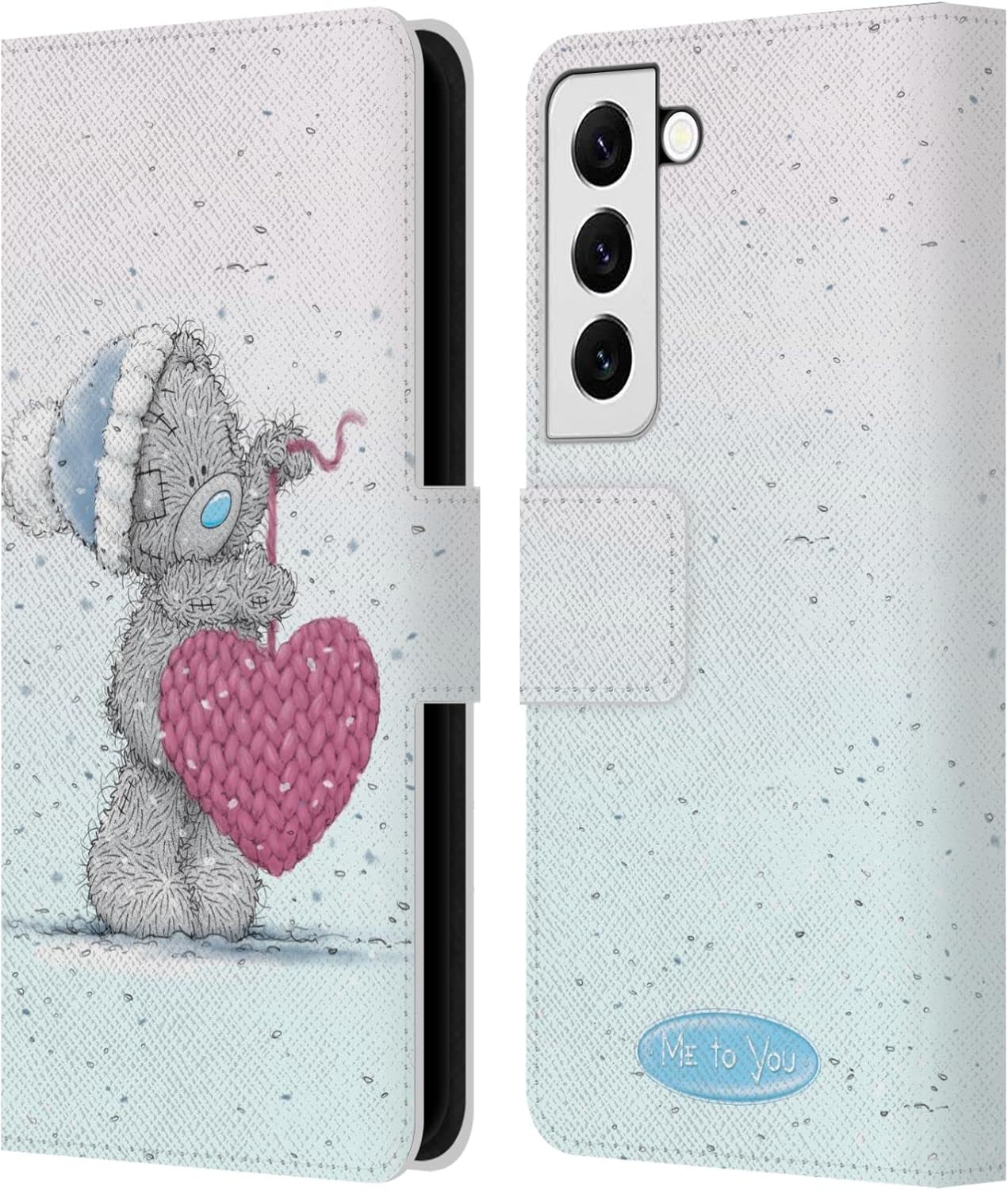 Head Case Designs Officially Licensed Me to You My Light All About Love Leather Wallet Case Compatible with Samsung Galaxy S22 5G