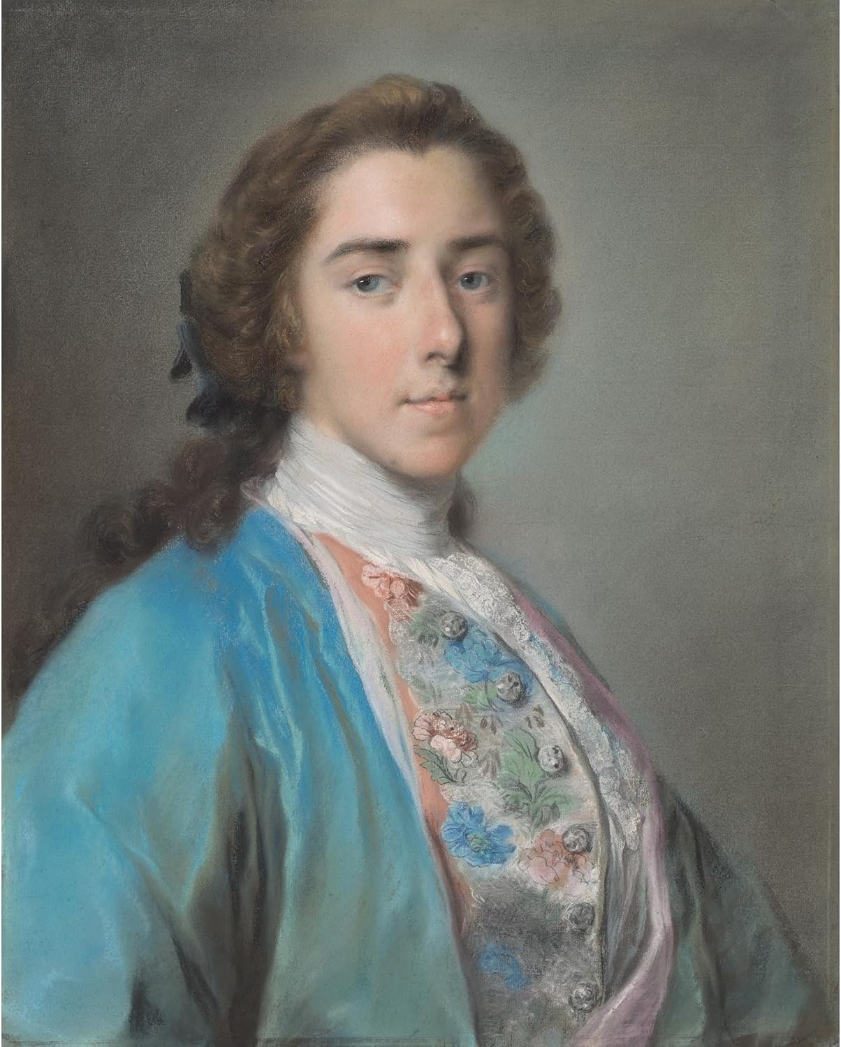 ArtDirect Portrait of Henry Fiennes Pelham-Clinton, ninth Earl of Lincoln and second Duke of Newcastle Unframed Art Print Giclee Poster by Rosalba Carriera - Ready for Framing with Customization Sizes 8x10, 11x14, 16x20, 24x30, 36x45 and 48x60 inches