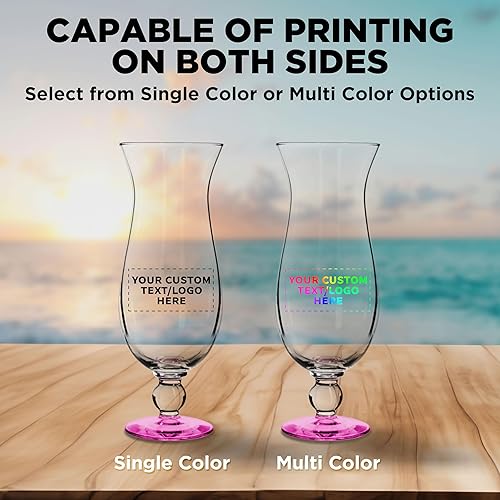 Miniatura 6 de Libbey - Vasos de huracán de 16 onzas, juego de 12 unidades a granel, vasos de cóctel personalizados, vasos de piña colada personalizados o vasos de