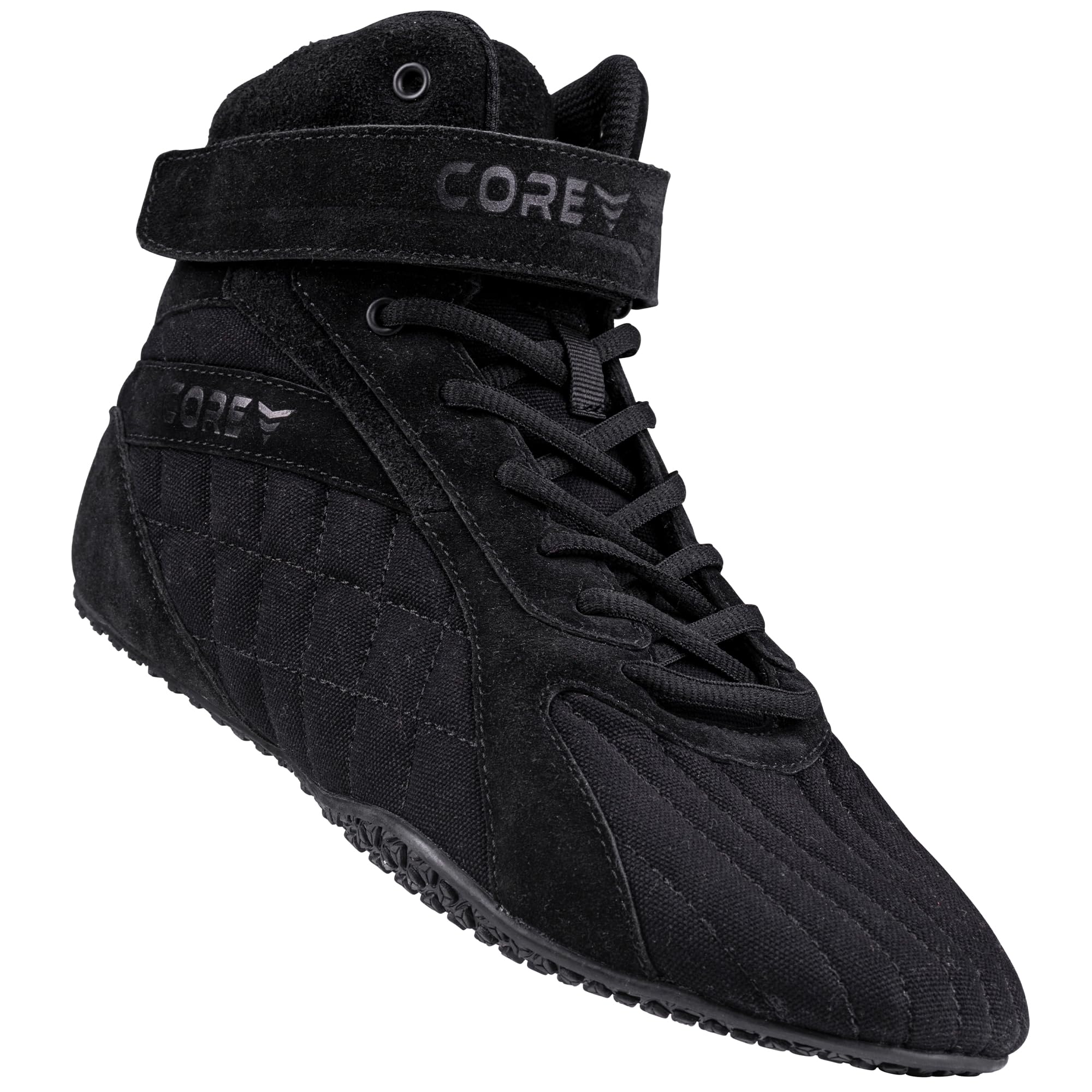 Core Zapatillas de Culturismo - Zapatillas de Halterofilia para Sentadillas, Levantamiento de Potencia, Peso Muerto y Entrenamiento en el Gimnasio - para Hombres y Mujeres - con Suela Plana