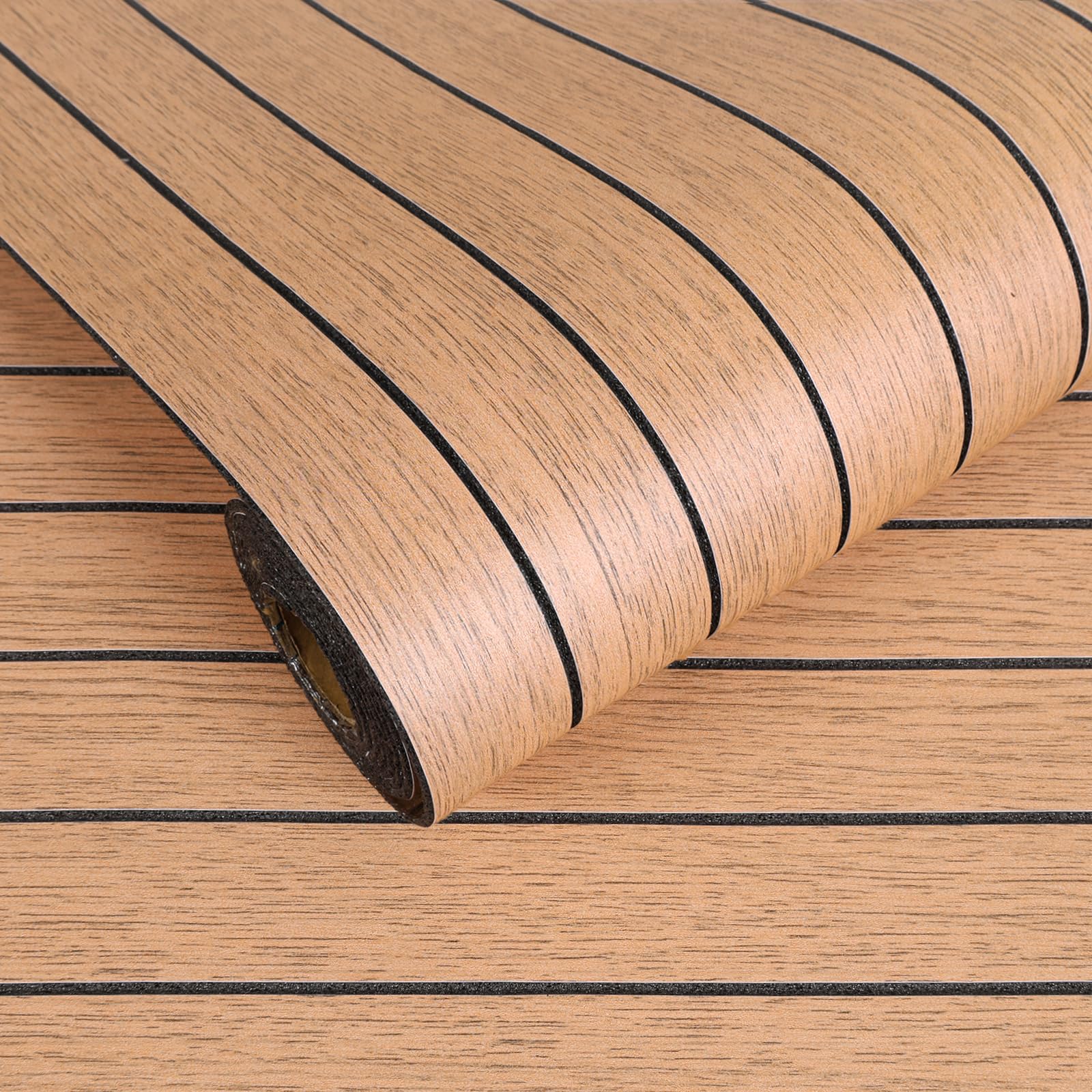 Panneaux muraux de luxe en bois de cerisier VEELIKE vinyle premium