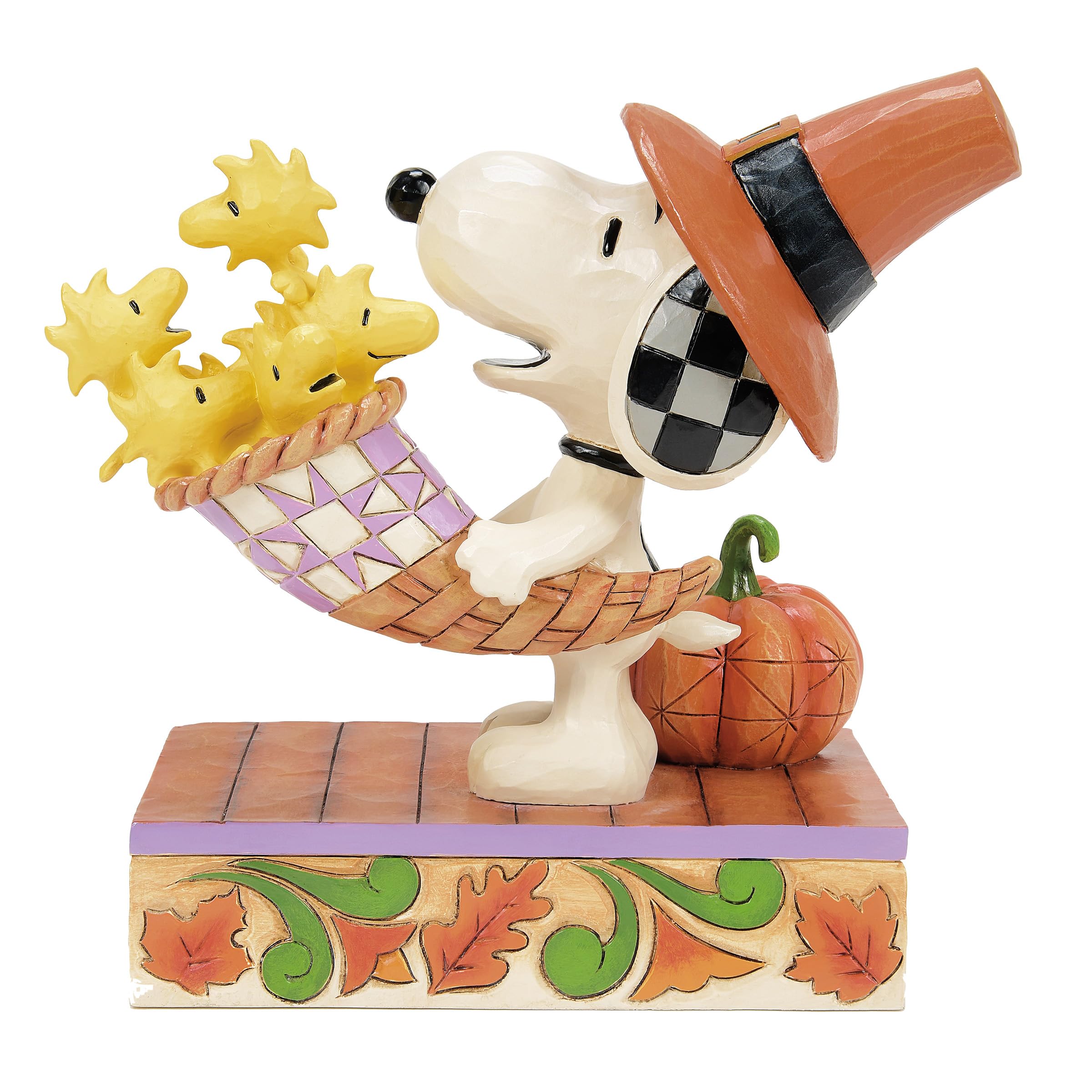 Snoopy de Thanksgiving Enesco figurine pour votre décoration de table automnale